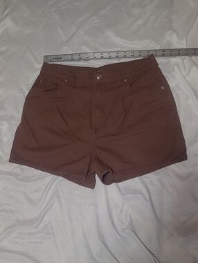 Divided Brown Jean Shorts, Brand-new Without The Tag, Size 10